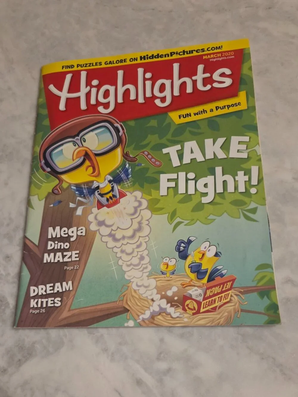 HIGHLIGHTS, FOUR ACTIVITY KIDS' MAGAZINES